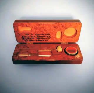 Set de accesorios para enófilos "Les Bons Vins"