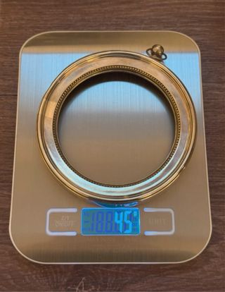 Cornice Rotonda Argento 800