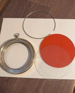 Cornice Rotonda Argento 800