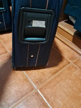 Juego Maletas Samsonite Azul y Marrón