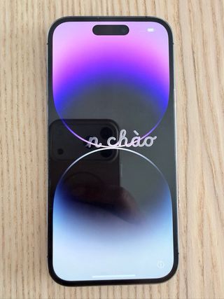 iPhone 14 Pro Gris/Morado