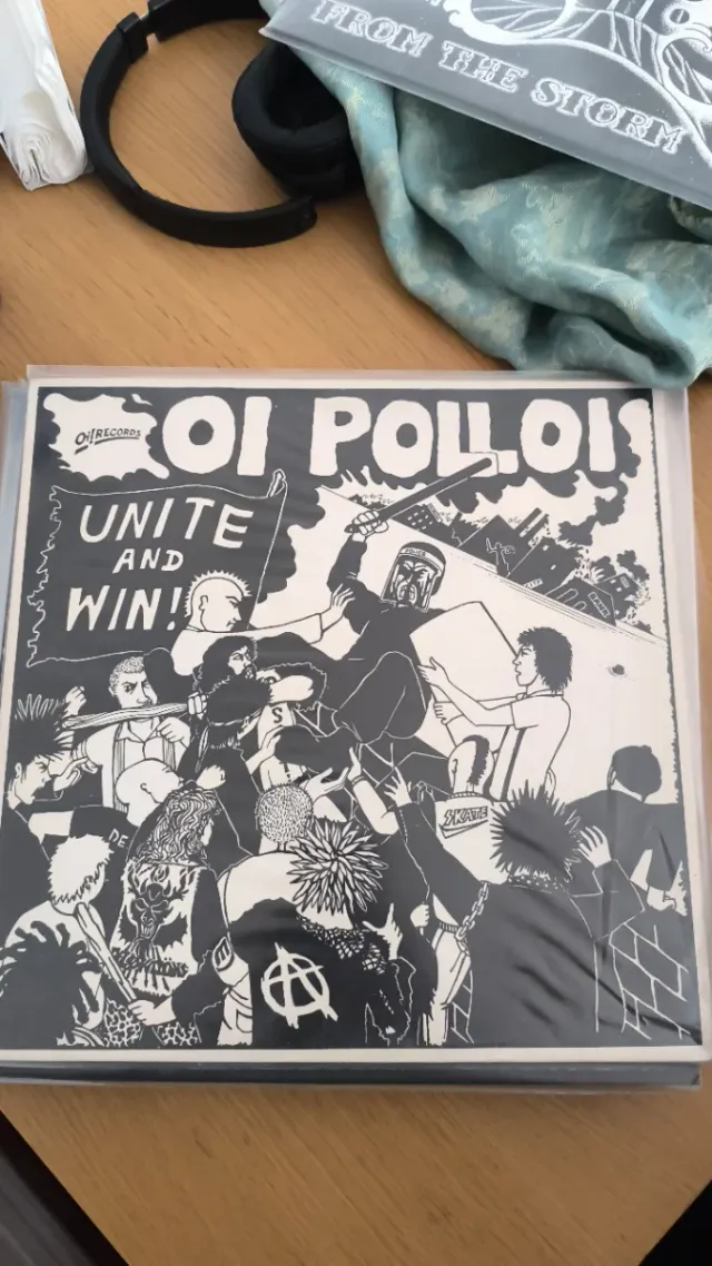 Vinilo Oí! Records Punk Rock oí polloi original