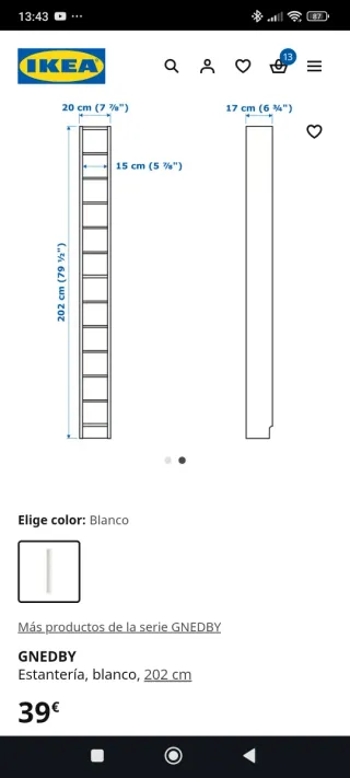Estantería Billy Ikea Madera Marrón