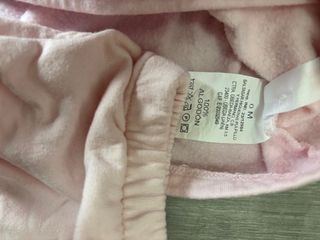 Conjunto Vestido y Pololo Bebé Rosa Conejito