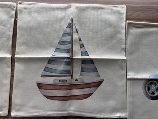 4 Fundas Cojines Infantiles 45x45cm