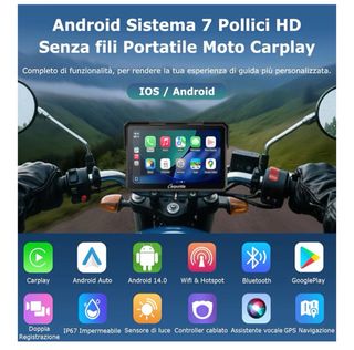 Carpuride W702 Plus Android Dash Cam moto CarPlay