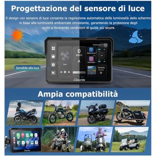 Carpuride W702 Plus Android Dash Cam moto CarPlay