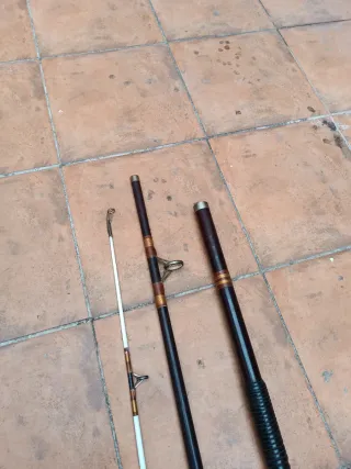 Cana de pescar 3 piezas