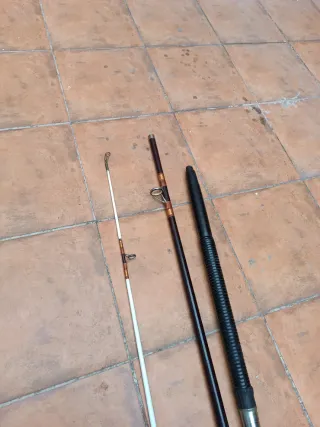 Cana de pescar 3 piezas