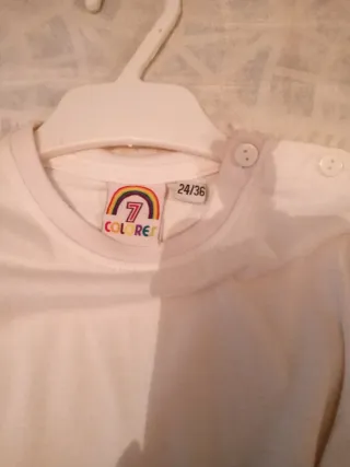 Disfraz carnaval blanco y verde