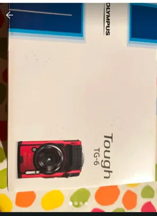 Cámara Acuática Olympus Tough Roja