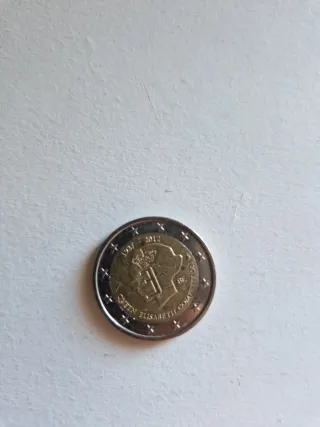 Moneda 2 euros Reina Isabel 1987-2012