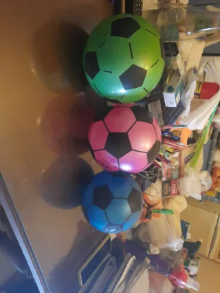 3 Balones de Fútbol Inflables