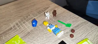 Minifigura Lego Serie 19 Dog Cuidadora Perro