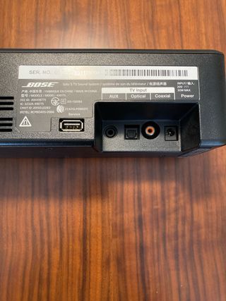 Barra de Sonido Bose Solo 5