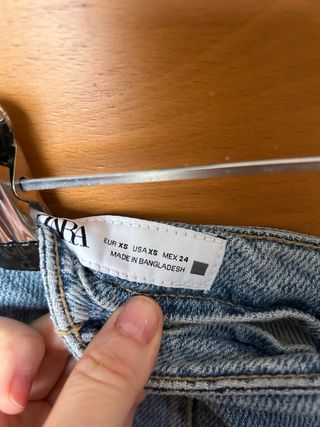 Falda vaquera Zara Talla XS