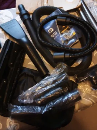 Aspiradora Parkside industrial para líquido y soli