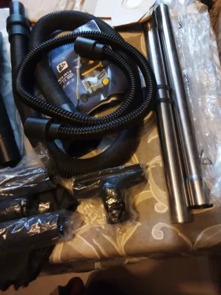 Aspiradora Parkside industrial para líquido y soli