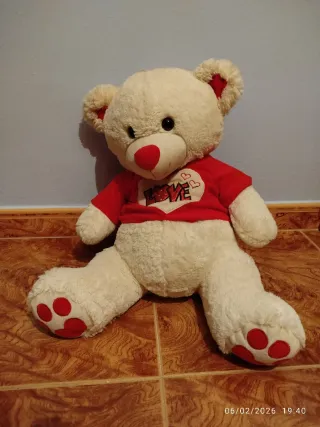 Osito de peluche blanco