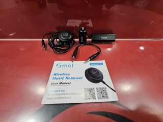 Transmisor Receptor Bluetooth SMOF BT 4805, Nuevo.