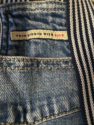 Mono vaquero ancho Pepe Jeans azul