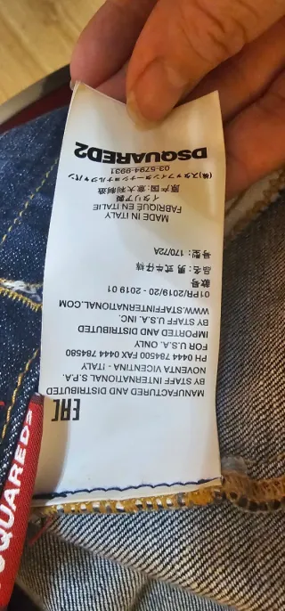 Chaqueta Vaquera Dsquared2 T.8