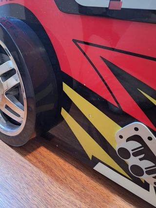 Cama Coche Infantil Roja