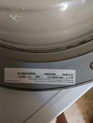 Puerta Lavadora Siemens 7kg+