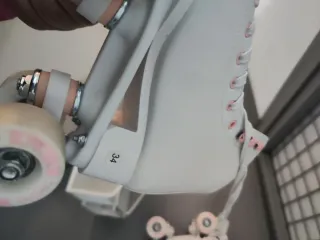 Patines de 4 ruedas blancos