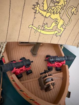 Barco Pirata Playmobil con Accesorios
