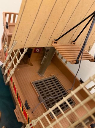 Barco Pirata Playmobil con Accesorios