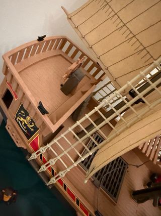 Barco Pirata Playmobil con Accesorios
