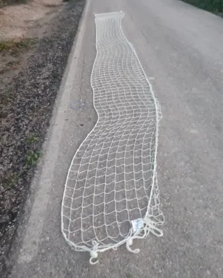 Red seguridad obra 1.1x10m blanca