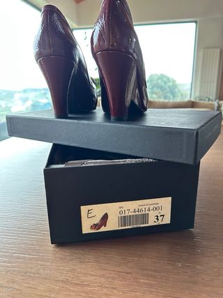 Tacones Pura López Rojos Talla 37