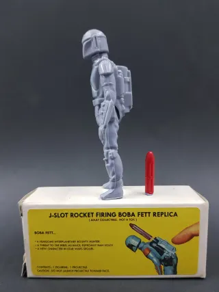Star Wars Boba Fett Rocket Firing