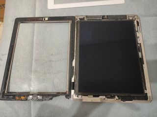 Lote 3x iPad 2 para piezas + fundas + cristal