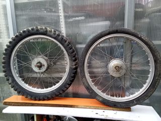 Ruedas Derbi Diablo 49cc Completas