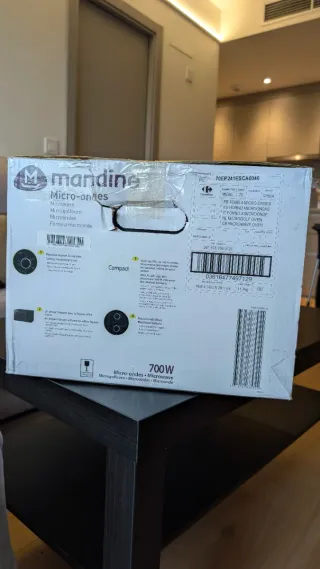 Microonde Mandine MMO20BM-20 Nero