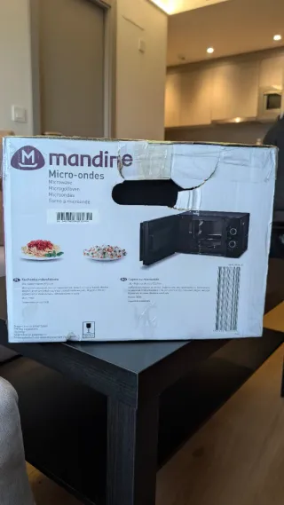 Microonde Mandine MMO20BM-20 Nero