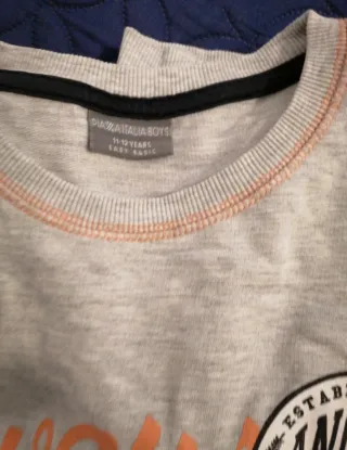 Set felpa e pantalone tuta grigio
