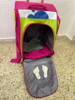 Maleta infantil Imaginarium rosa y verde