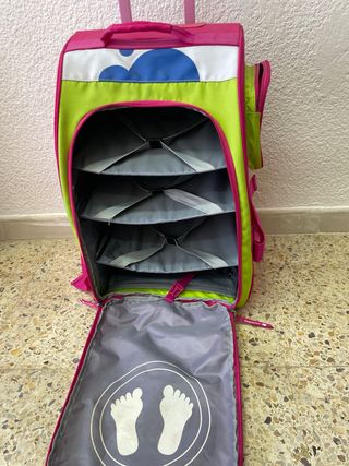 Maleta infantil Imaginarium rosa y verde