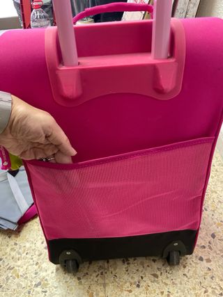 Maleta infantil Imaginarium rosa y verde