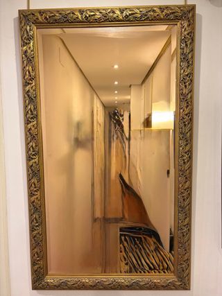 Espejo Vintage Dorado Grande 86x146cm