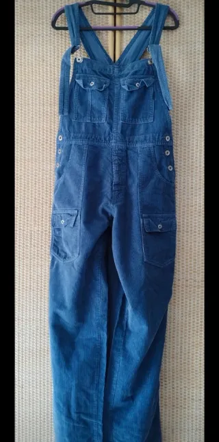 Mono cargo Six Valbes azul