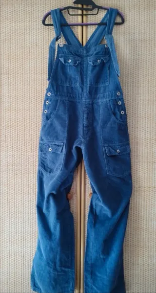 Mono cargo Six Valbes azul