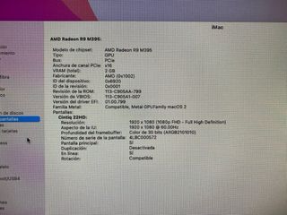 Placa Base iMac 27" 5K 2015 (Late) – i5 3.3GHz