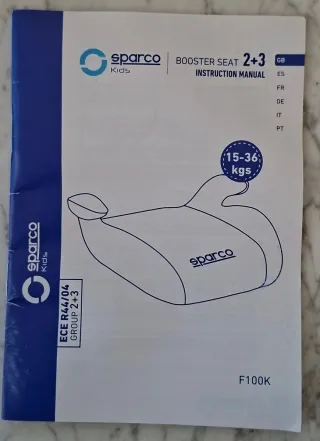 Alzador coche niño Sparco negro