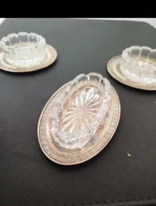 Set sale / pepe / Stuzzicadenti Cristallo Argento