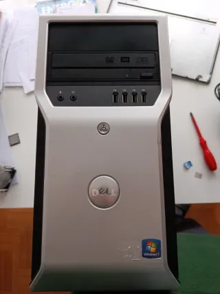 Torre Dell T1600 sin disco duro